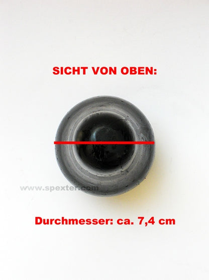 Plug Modell PILZFORM - schwarz