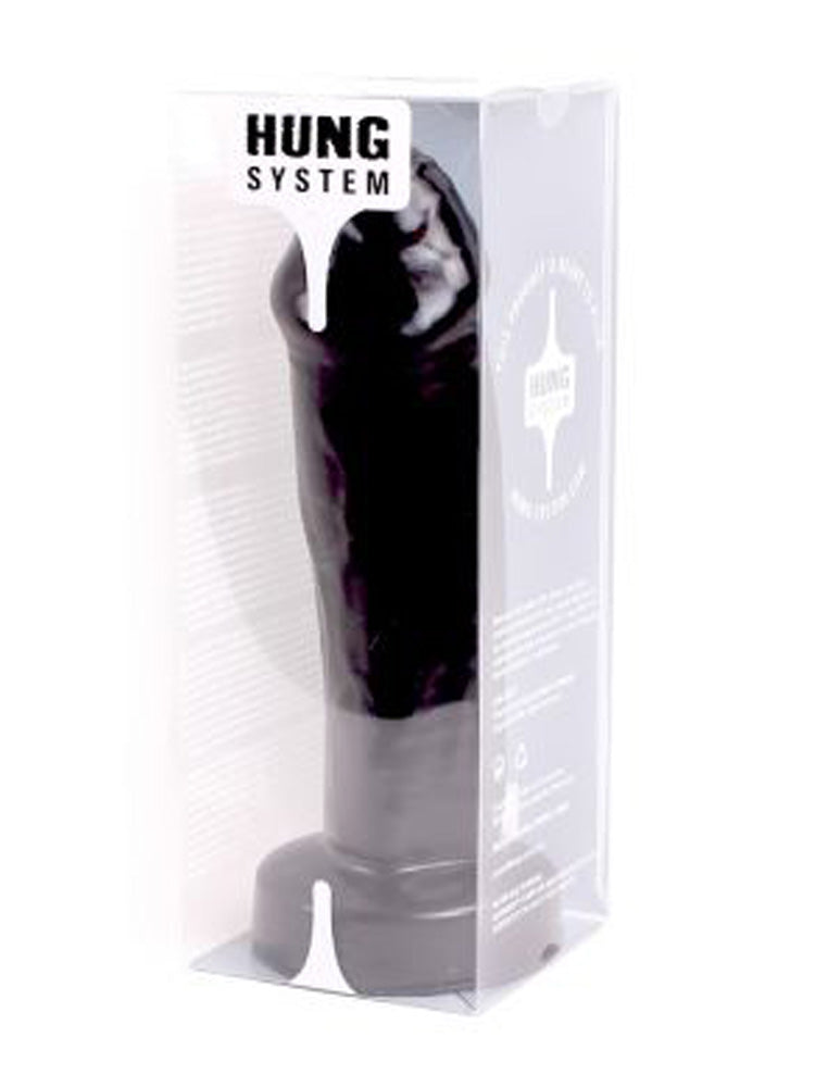 HUNG System Dildo UNCUT schwarz