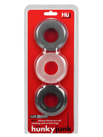 HUNKYJUNK Ballring-Cockring 3er Set