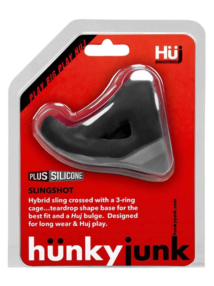 HUNKYJUNK SLINGSHOT 3D-Cockring - TAR