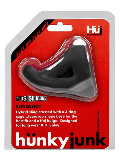 HUNKYJUNK SLINGSHOT 3D-Cockring - TAR