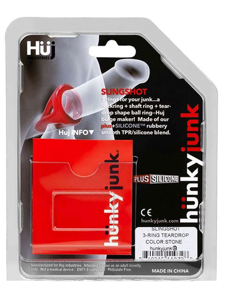 HUNKYJUNK SLINGSHOT 3D-Cockring - TAR