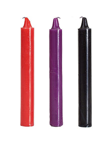 Japanische BDSM Tropfkerzen - 3er Set