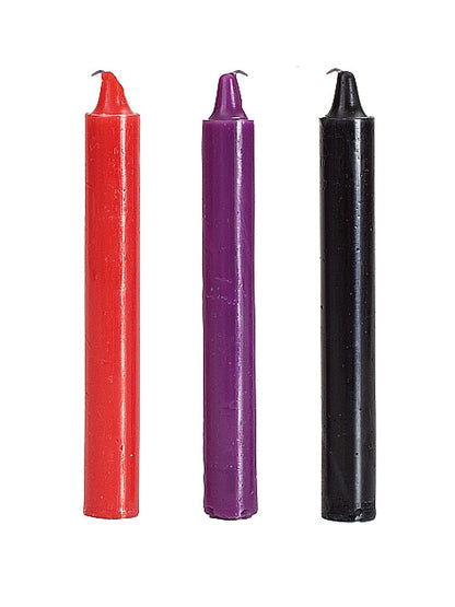 Japanische BDSM Tropfkerzen - 3er Set