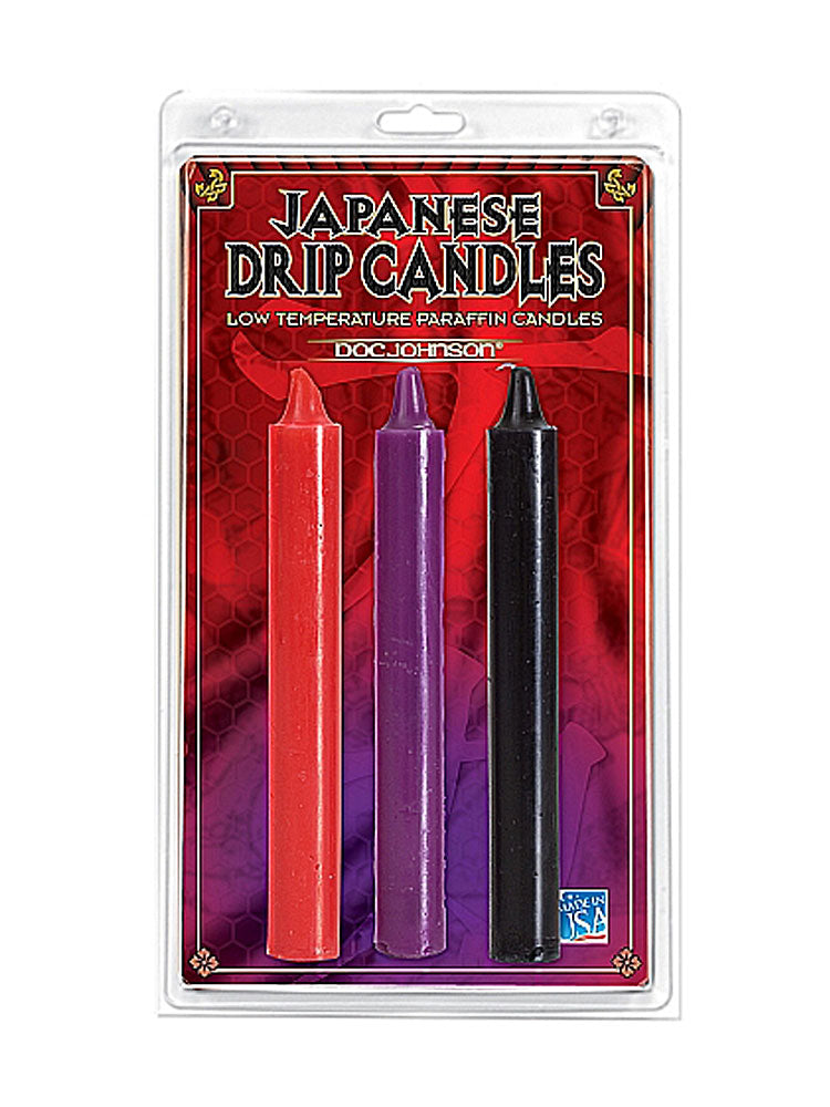Japanische BDSM Tropfkerzen - 3er Set