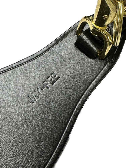 JAY PEE Karabiner mit Unterlage - glatt gold