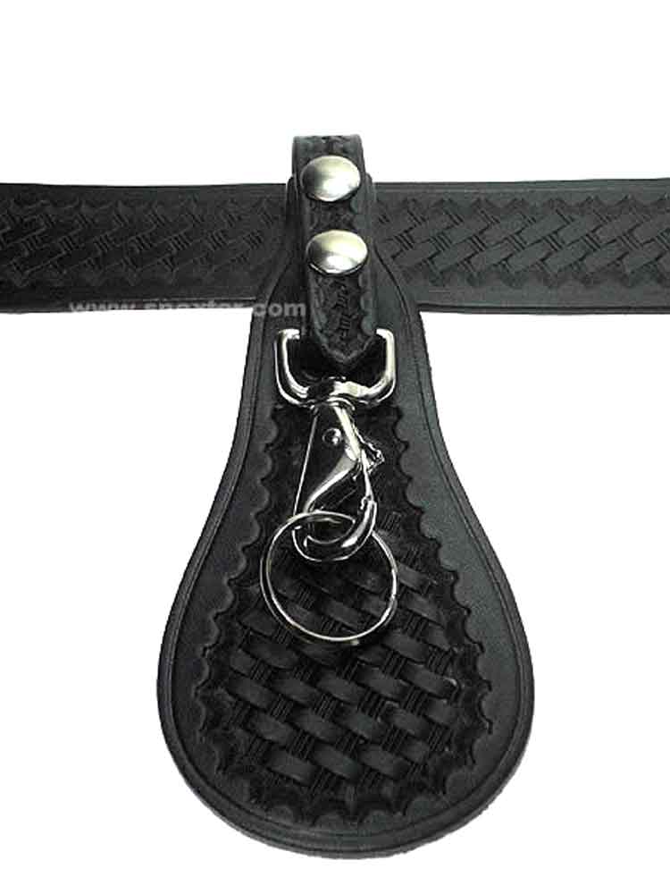 JAY PEE Karabiner mit Unterlage - basketweave
