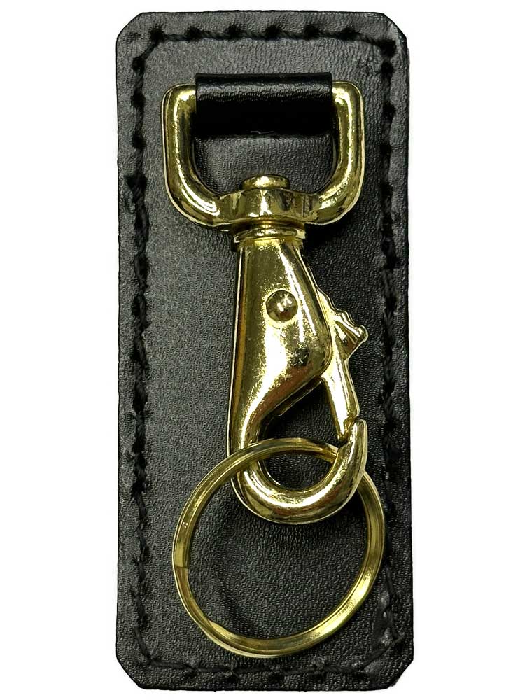 JAY PEE Schlüssel-Halter - glatt gold