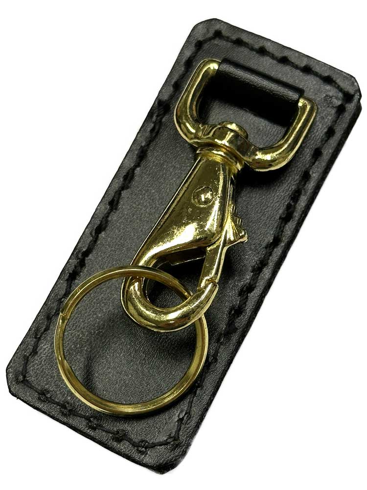 JAY PEE Schlüssel-Halter - glatt gold