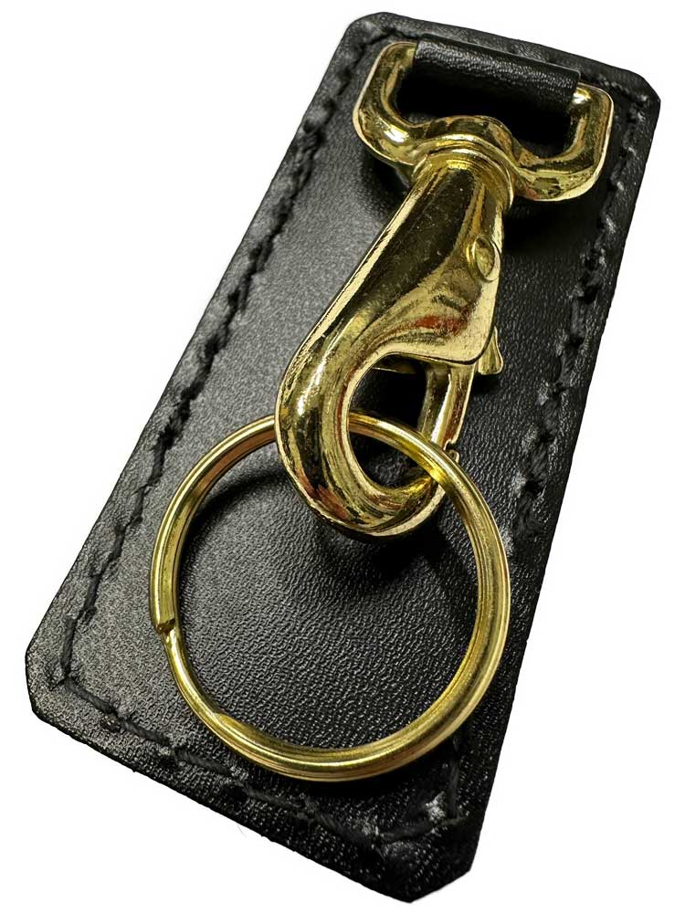JAY PEE Schlüssel-Halter - glatt gold