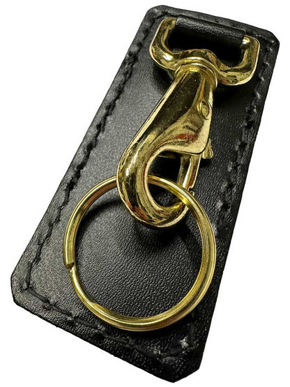 JAY PEE Schlüssel-Halter - glatt gold