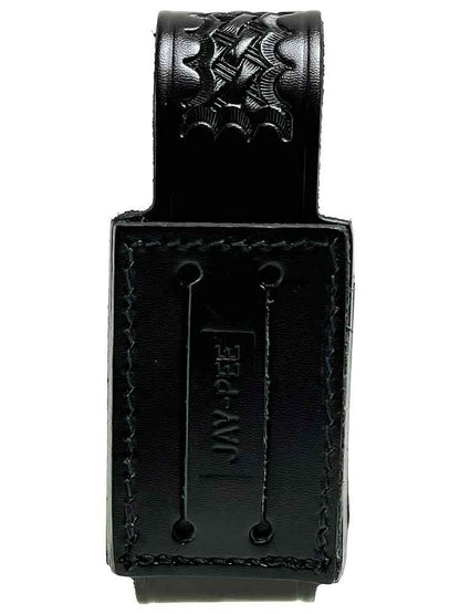 JAY PEE Flap Style Pepper Holder - basketweave silber