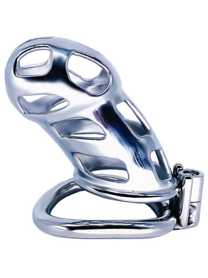 Keuschheitskäfig Edelstahl Modell COBRA