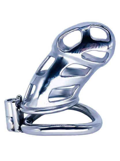 Keuschheitskäfig Edelstahl Modell COBRA