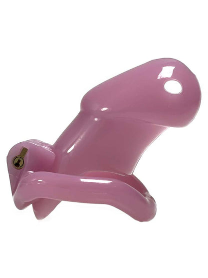 Keuschheitskäfig Kunststoff 10x3 rosa