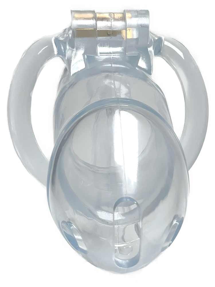 Keuschheitskäfig Kunststoff 10x3 transparent
