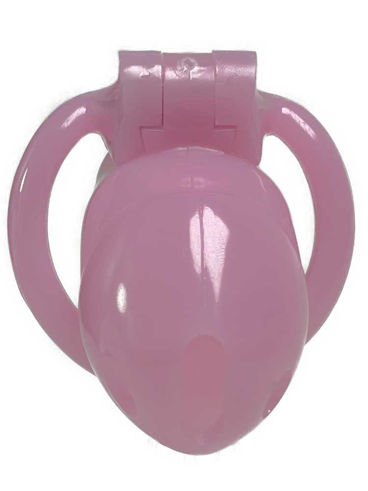 Keuschheitskäfig Kunststoff 9x3 rosa