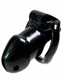 Keuschheitskäfig Kunststoff 9x3 schwarz