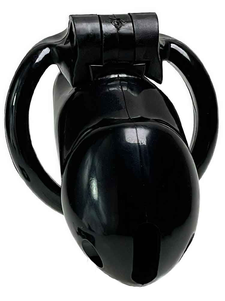 Keuschheitskäfig Kunststoff 9x3 schwarz