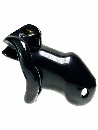 Keuschheitskäfig Kunststoff 9x3 schwarz