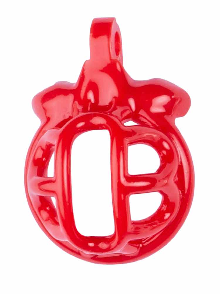 Kunststoff Keuschheitskäfig MINI rot