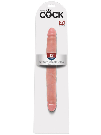 KING COCK 12inch Slim Doppeldildo 31 cm