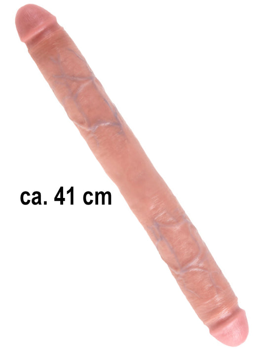 KING COCK 16inch Thick Doppeldildo 41 cm