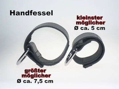 Handfesseln, Klettverschluß