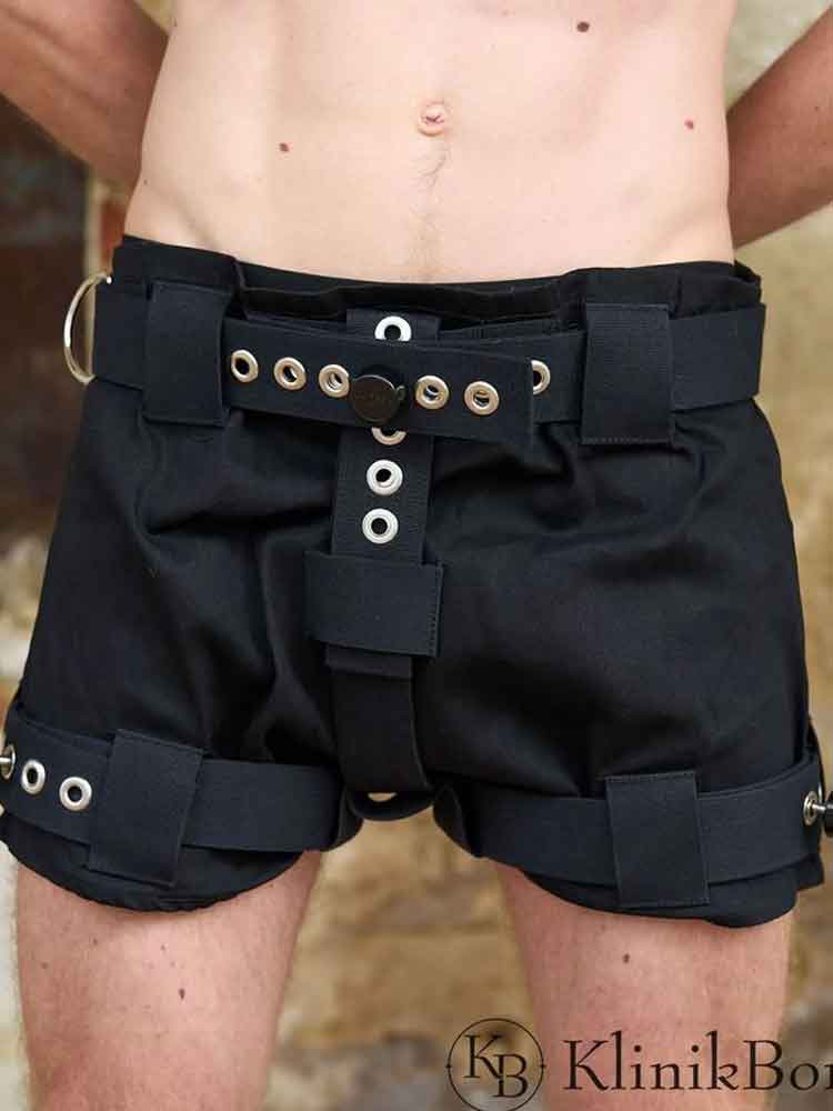 KlinikBondage ABDL Windelhose abschliessbar - schwarz