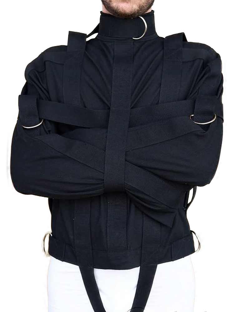 KlinikBondage Zwangsjacke schwarz