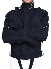 KlinikBondage Zwangsjacke schwarz