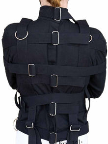KlinikBondage Zwangsjacke schwarz