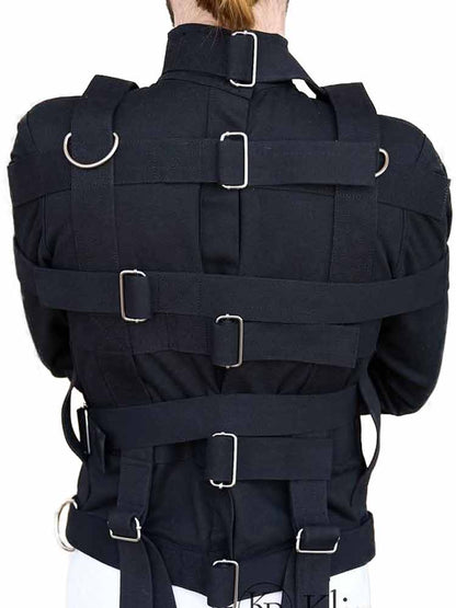 KlinikBondage Zwangsjacke schwarz