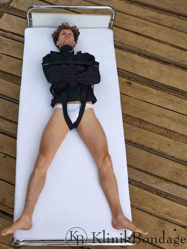 KlinikBondage Zwangsjacke schwarz
