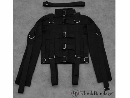 KlinikBondage Zwangsjacke schwarz