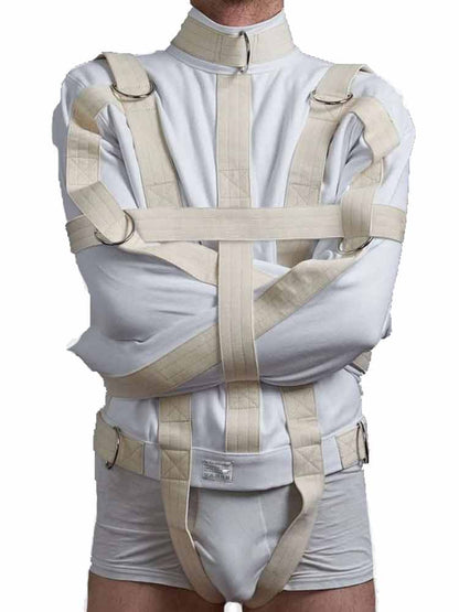KlinikBondage Zwangsjacke weiss