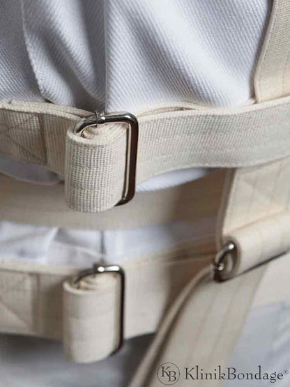 KlinikBondage Zwangsjacke weiss