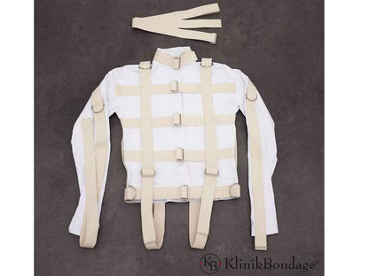 KlinikBondage Zwangsjacke weiss
