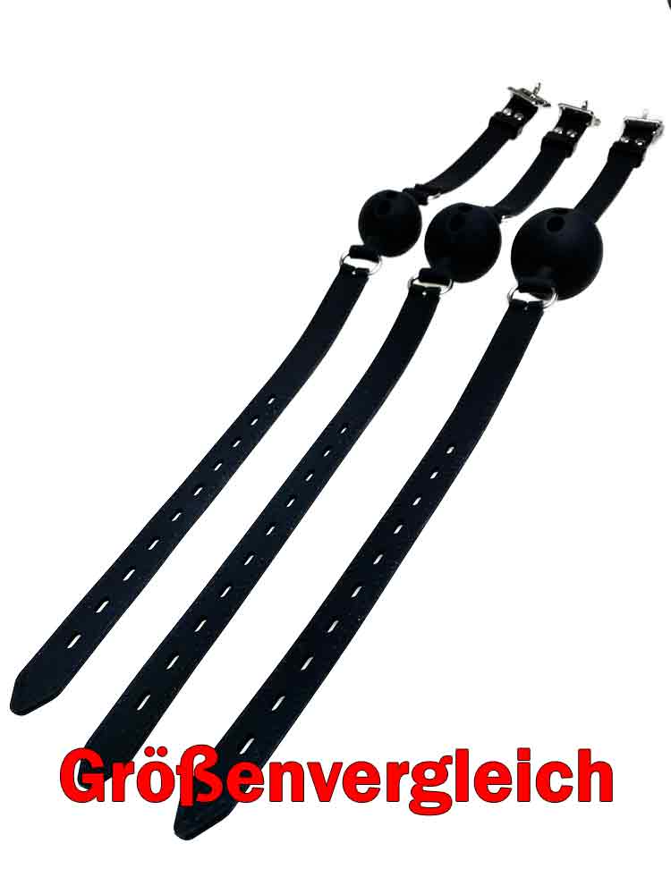 Knebel gelochte Silikonkugel 50mm abschliessbar