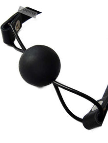 Knebel mit 40mm Silikonkugel schwarz