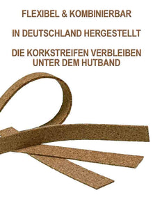 Korkstreifen für SPEXTER Leder-Kappen