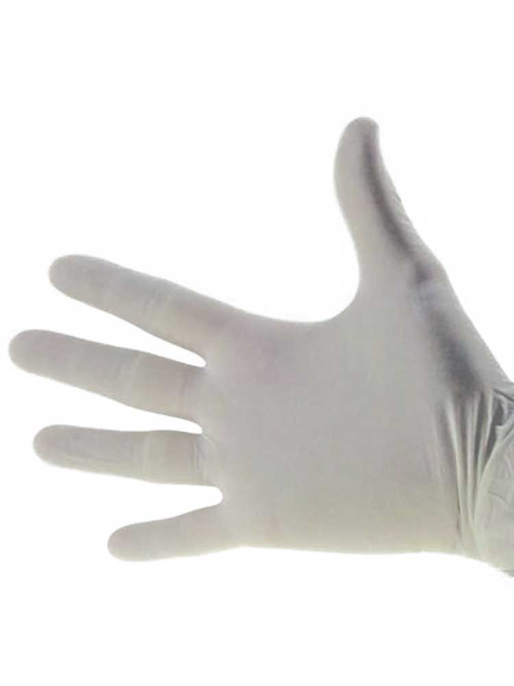 Latex Einmal-Handschuhe - 100er Pack