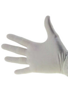 Latex Einmal-Handschuhe - 100er Pack