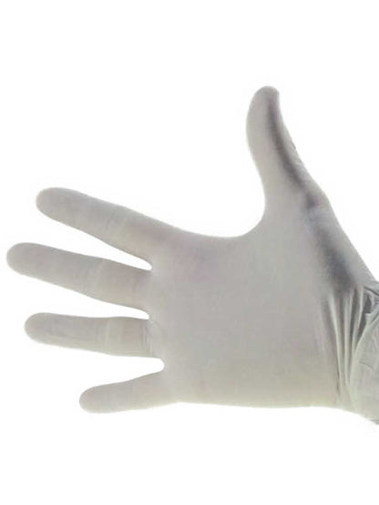 Latex Einmal-Handschuhe - 100er Pack