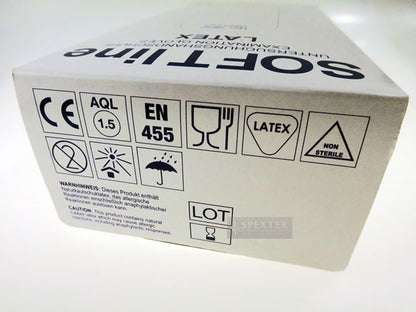Latex Einmal-Handschuhe - 100er Pack
