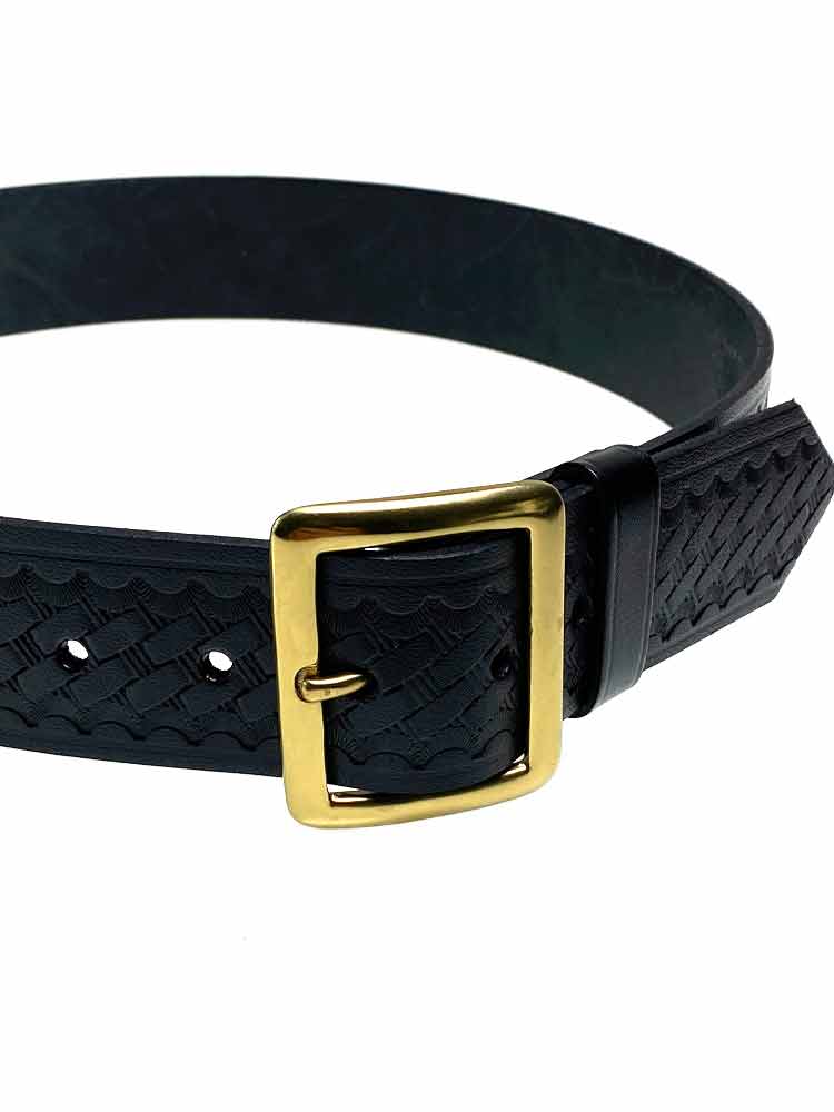 JAY PEE Hosengürtel basketweave - goldfarbene Schließe