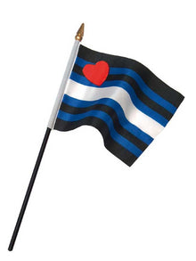 Leather Pride Flagge 11x15cm