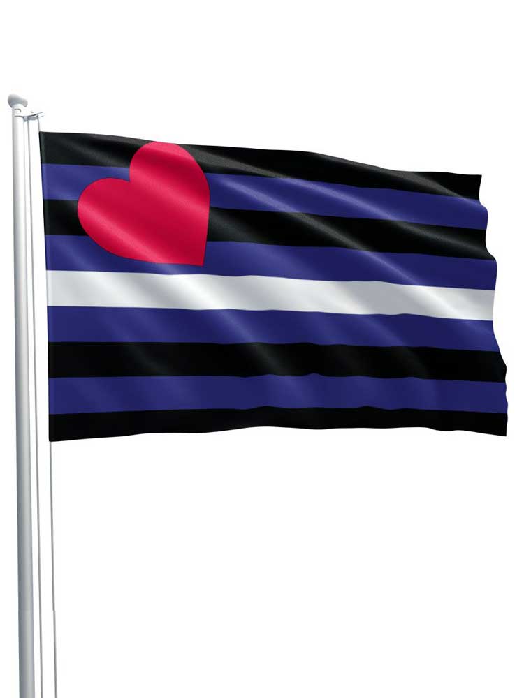 Leather Pride Flagge 90x150cm