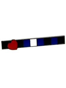 Leather Pride Flaggen-Anstecker Pin lang