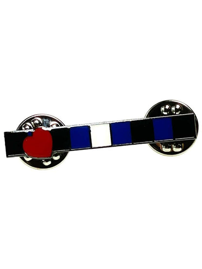 Leather Pride Flaggen-Anstecker Pin lang